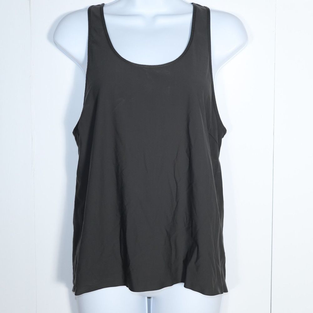 Athleta Womens Size S Racerback Top Green Nova Sleeveless